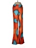 Arthur 100% Polyester Print Orange Casual Pants Size 8 - photo 1