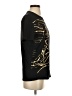 Versace Collection Metallic Black Short Sleeve T-Shirt Size S - photo 4