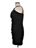 Bongo Solid Black Cocktail Dress Size L - photo 5