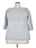 Venezia 100% Cotton Gray Pullover Sweater Size 22 - 24 Plus - photo 1