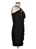 Bongo Solid Black Cocktail Dress Size L - photo 4