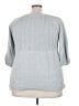 Venezia 100% Cotton Gray Pullover Sweater Size 22 - 24 Plus - photo 2