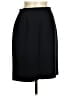 Casual Corner Solid Black Formal Skirt Size 8 - photo 1