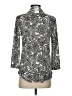 Charter Club Paisley Silver 3/4 Sleeve Blouse Size XS - photo 2
