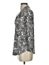 Charter Club Paisley Silver 3/4 Sleeve Blouse Size XS - photo 5