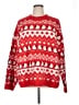 H&M Print Red Pullover Sweater Size XL - photo 1