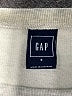 Gap 100% Cotton Graphic Silver Pullover Sweater Size S - photo 7