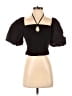 Left Coast by Dolan Black Short Sleeve Top Size XS - photo 1
