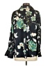 Zara Floral Black Long Sleeve Blouse Size S - photo 2