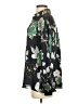 Zara Floral Black Long Sleeve Blouse Size S - photo 5