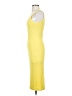 Zara Yellow Cocktail Dress Size S - photo 5