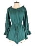 L'Atiste by Amy 100% Polyester Teal Romper Size S - photo 1