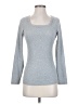 Automet Gray Long Sleeve Top Size S - photo 1