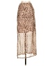 Unbranded Animal Print Tan Casual Skirt Size S (estimated) - photo 1