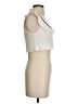 Fore Ivory Sleeveless Blouse Size S - photo 4