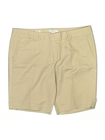 Liz Claiborne Khaki Shorts (view 1)