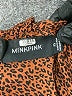 Minkpink Brown Long Sleeve Blouse Size XS - photo 8