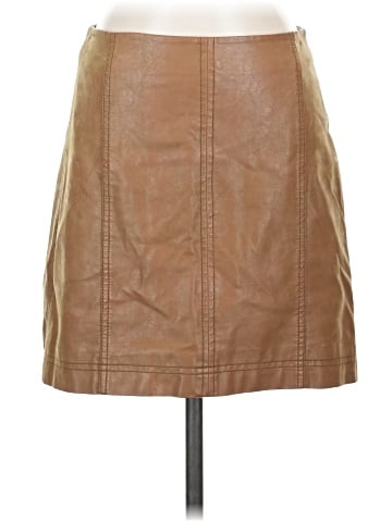 Free People Faux Leather Skirt (view 1)