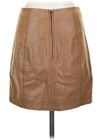 Free People Faux Leather Skirt (view 2)