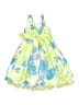 Youngland 100% Polyester Tie-dye Green Dress Size 6 - photo 2