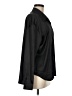 Unbranded 100% Polyester Solid Black Long Sleeve Blouse Size M - photo 4
