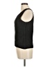 Pleats Collection 100% Polyester Black Sleeveless Top Size M - photo 5