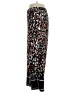 NY Collection Print Black Casual Pants Size L - photo 5