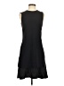 Theory Solid Black Cocktail Dress Size 4 - photo 1