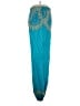 Unbranded 100% Polyester Paisley Teal Casual Pants Size XL - photo 4