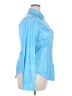 Unbranded Blue Long Sleeve Button-Down Shirt Size 2X - photo 4