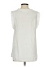 CAbi 100% Polyester White Sleeveless Blouse Size S - photo 2