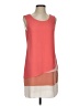 BCBGMAXAZRIA 100% Polyester Color Block Orange Casual Dress Size 0 - photo 1