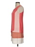 BCBGMAXAZRIA 100% Polyester Color Block Orange Casual Dress Size 0 - photo 5