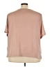 Nordstrom Rack 100% Polyester Pink Short Sleeve Blouse Size 3X - photo 2