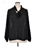 Torrid 100% Polyester Black 3/4 Sleeve Blouse Size 1X Plus (1) - photo 1