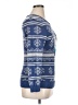 Mighty Fine 100% Polyester Graphic Blue Pullover Sweater Size XL - photo 4