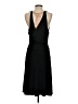 Bebe Solid Black Casual Dress Size XS - photo 2