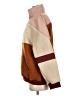 American Eagle Outfitters 100% Polyester Color Block Brown Fleece Size XS - photo 5