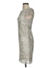 Alice + Olivia Gray Silver Cocktail Dress Size 2 - photo 5