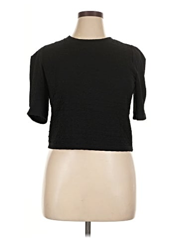 Dazy-Less Short Sleeve Turtleneck (view 1)