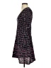 M Missoni 100% Polyester Chevron-herringbone Black Purple Casual Dress Size S - photo 5