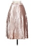 SEEK The Label 100% Polyester Metallic Silver Formal Skirt Size XS - photo 2