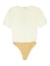 WAYF 100% Polyester Ivory Bodysuit Size S - photo 1