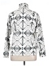 Eddie Bauer 100% Polyester Print Silver Pullover Sweater Size XL - photo 2