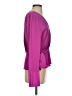 Atlein Collective 100% Polyester Purple Long Sleeve Blouse Size 4 - photo 4