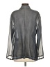 Elie Tahari 100% Polyester Gray 3/4 Sleeve Blouse Size XXS (estimated) - photo 2