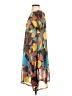 Unbranded Print Blue Casual Dress Size XXS (estimated) - photo 5