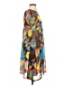 Unbranded Print Blue Casual Dress Size XXS (estimated) - photo 4