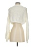 Shein 100% Acrylic Ivory Cardigan Size 2 - photo 2