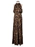 Unbranded Animal Print Brown Casual Dress Size S - photo 1